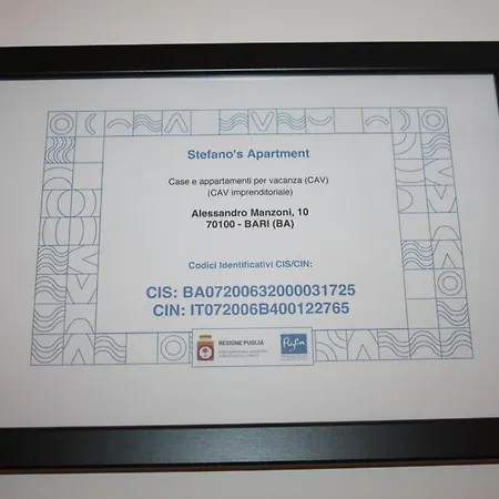 Apartmán Stefano's Bari